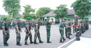 Danrem Untoro Minta Anggotanya Kembali Fokus dan Memberikan yang Terbaik