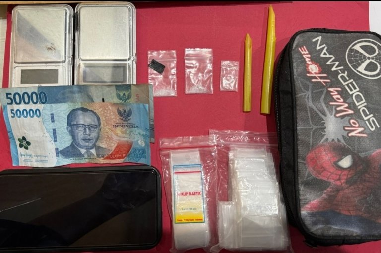 Residivis Pengedar Sabu Dibekuk Satresnarkoba Polrestabes Surabaya