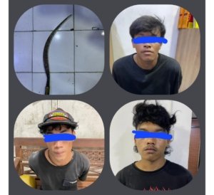 Teror Jalanan di Surabaya: Tiga Pelaku Curas dan Pengeroyokan Diamankan