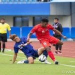 Timnas U24 Indonesia saat berhadapan dengan China Taipei36363