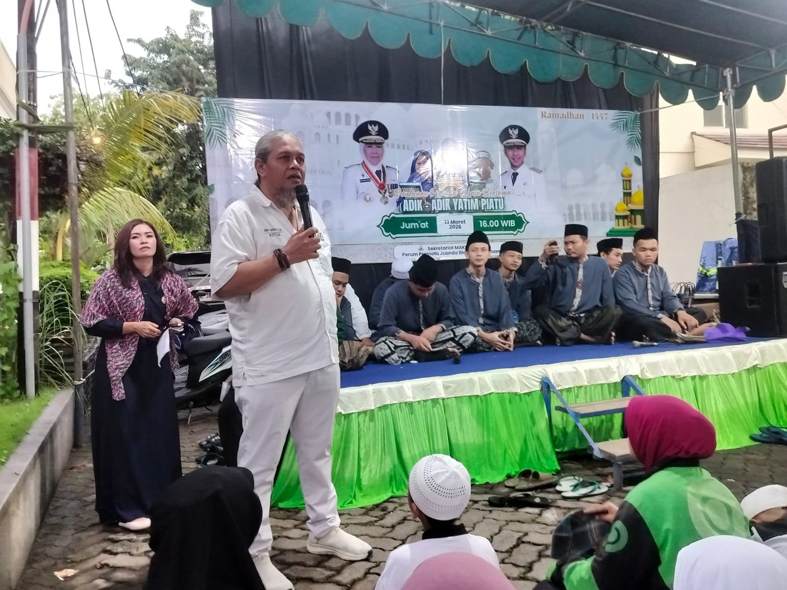 MAKI Jatim Gelar Santunan Anak Yatim dan Buka Puasa Bersama, Heru Satrio Sampaikan Pesan Ini