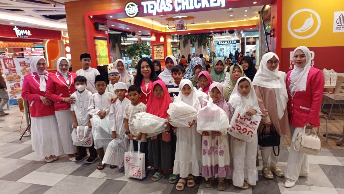 Tak Sekadar Santunan, PPLIPI Surabaya Ajak Anak Yatim Rasakan Serunya Belanja Lebaran