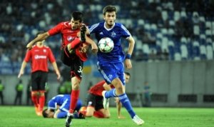 abbasov l of azerbaijan s gabala competes during 317530