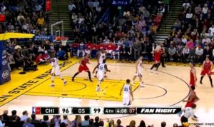 chicago bulls vs golden state warriors full highlights january