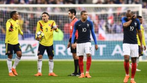 Prancis Tampil Dominan dalam Uji Coba Lawan Kolombia