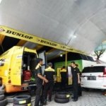 posko mudik dunlop 2023 di jalan tol km 57 jakarta
