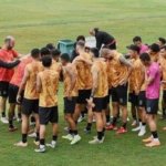 20240119 Borneo FC Berlatih dalam Laga di Yogyakarta
