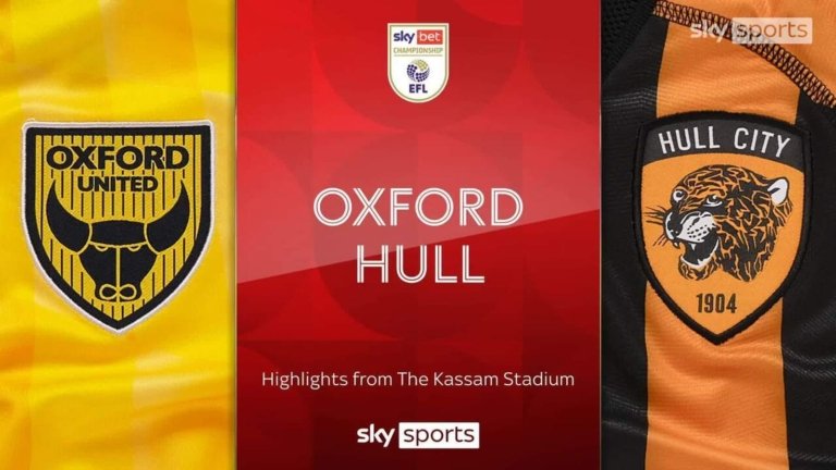Pertandingan Sepak Bola: Oxford United vs Hull City Berakhir Imbang