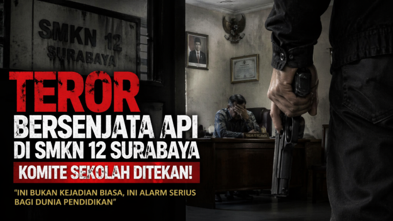 Teror Bersenjata di SMKN 12 Surabaya, Komite Sekolah Ditekan
