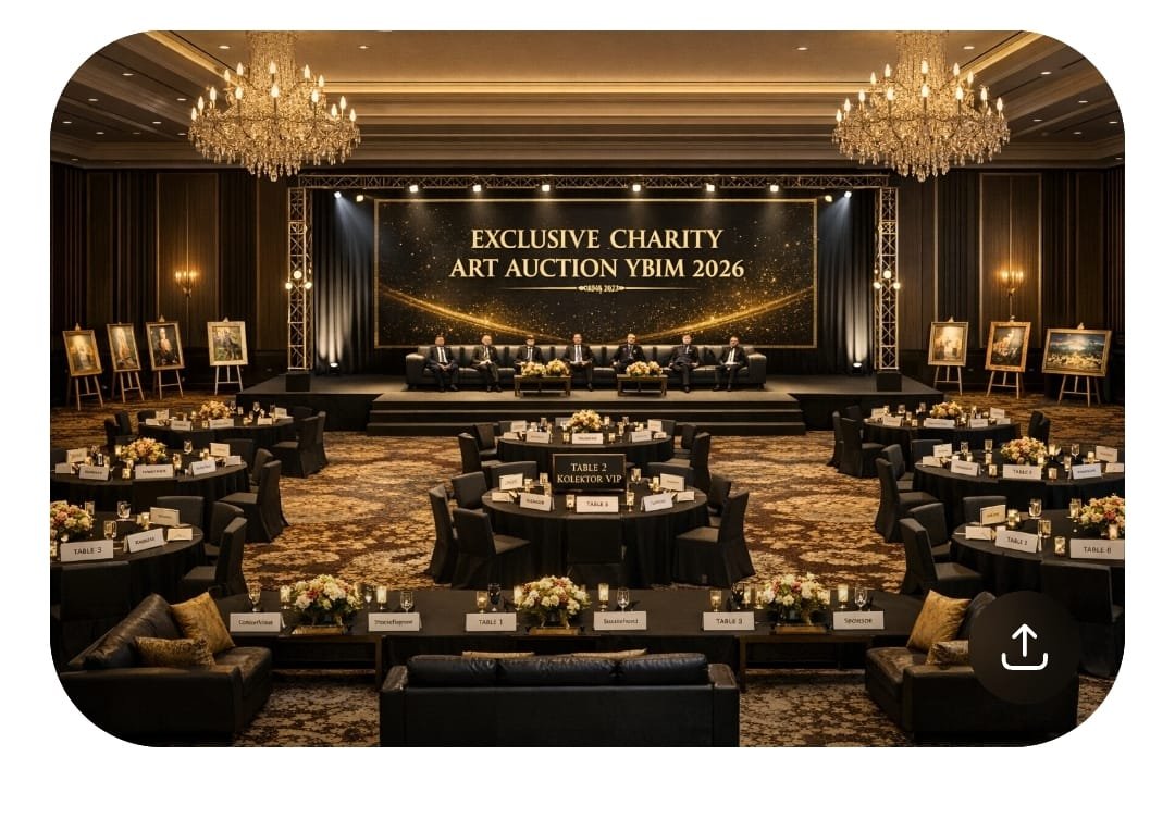 YBIM Revisi Jadwal YBIM ART CHARITY ke Bulan Juni 2026, Optimalkan Sinergi Dengan Mitra Sponsor