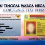Warga Negara Asing ,Surabaya, Izin Tinggal
