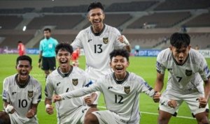 SELEBRASI Pesepak bola Timnas U 17