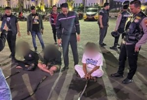 Delapan Pelaku Tawuran Berhasil Diringkus Tim Jogoboyo Polrestabes Surabaya