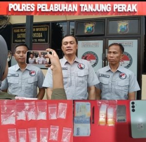 Dua Pengedar Sabu-sabu Warga Wonokusumo Terungkap, Anak Masuk Jeruji Besi Sang Ayah DPO Polres KP3