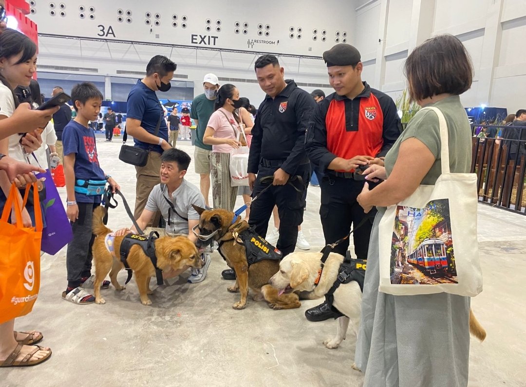 Polisi Satwa K-9 Ramaikan Pet Adventure Wonderland di PIK, Edukasi Masyarakat Disambut Antusias