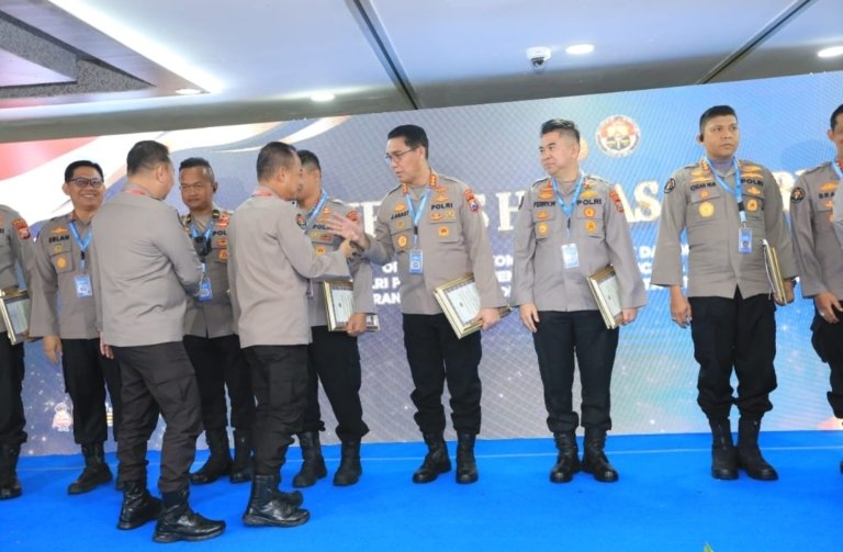 Bidhumas Polda Jatim Raih 3 Penghargaan Nasional di Rakernis Humas Polri 2026