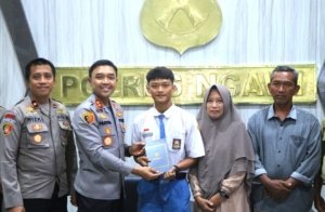Polres Ngawi Apresiasi dan Dukung Pesilat Muda Berlaga di Kejuaraan Dunia