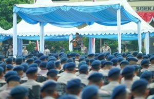 Kapolri Pimpin Apel dan Buka Rakernis Korps Brimob Polri Tahun 2026