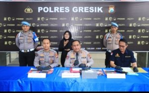 Polres Gresik Ungkap Jaringan Narkoba Lintas Kota, 4 Tersangka Diamankan
