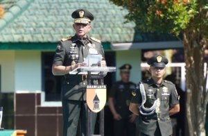 Pangdam V Brawijaya Tutup Dikmaba TNI AD 2026 dan Lantik 222 Prajurit Baru Profesional