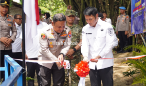 Jembatan Merah Putih Presisi , Desa Bangilan, Kabupaten Tuban