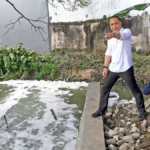 TinjauAvurMargorejo7 Banjir ,Surabaya, Wali Kota,Eri Cahyadi
