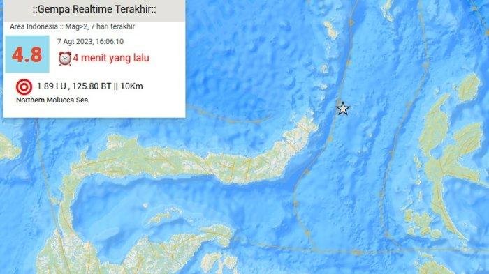 Gempa Bumi Besar Mengguncang Wilayah Sulawesi Utara