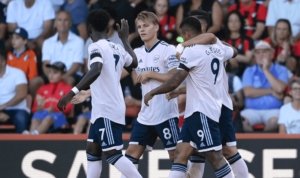 odegaard celeb bournemouth