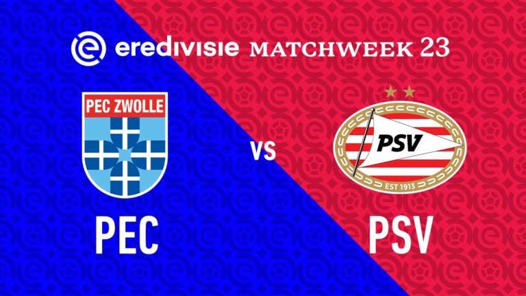 Kemenangan Telak PSV di Kandang PEC Zwolle