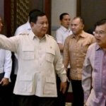 rabowo Subianto menerima kunvv