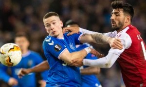 rangers v braga europa league last 32 first leg