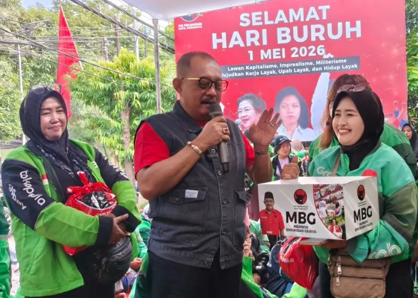 PDIP Surabaya, MayDay 2026