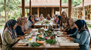 DPRD Surabaya , Ekonomi Kreatif, Pelatihan Ecoprint