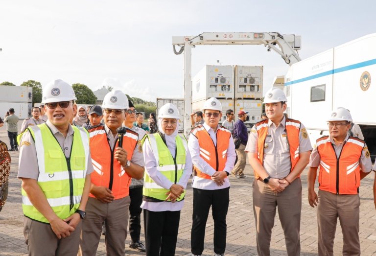 JATIM HUB Resmi Beroperasi, Khofifah Mantapkan Jatim Jadi Gerbang Logistik Nusantara