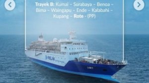 Jadwal Pelayaran KM Lawit untuk Rute Kumai-Kupang Tahun 2026