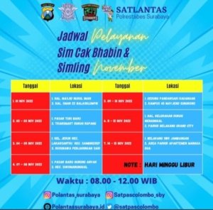 Layanan SIM Keliling di Surabaya Tahun 2026: Jadwal dan Lokasi yang Harus Diketahui