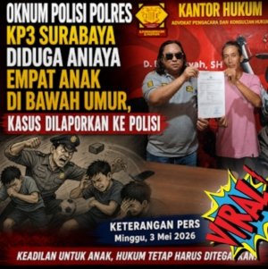 Mencuat Viral Kepermukaan Pubik” Oknum Jajaran Polres KP3 Surabaya “Menganiaya Anak Dibawah Umur”,