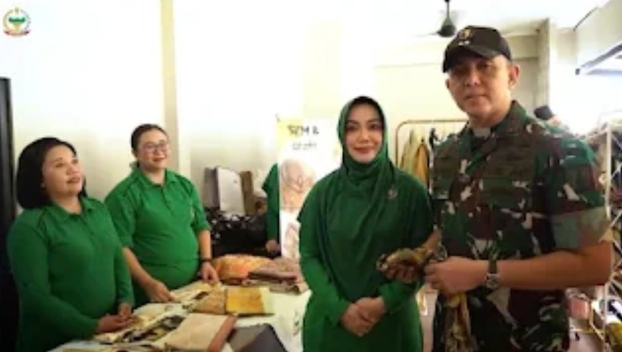 Pangdam V/Brawijaya Dorong Kemandirian Ekonomi Melalui UMKM Persit Kartika Chandra Kirana PD V/Brawijaya