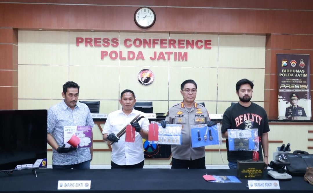 Polda Jatim Bongkar Komplotan Curat Lintas Provinsi, Beraksi di 13 TKP