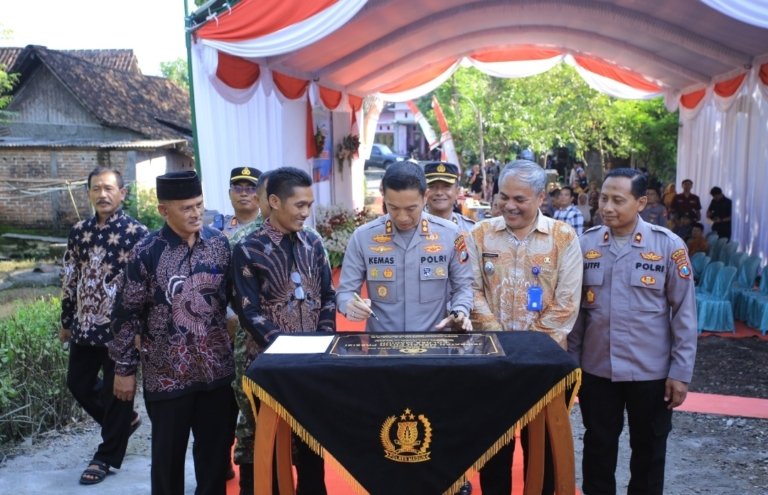 Polres Madiun Resmikan Jembatan Merah Putih Presisi, Akses Warga Kini Lebih Aman