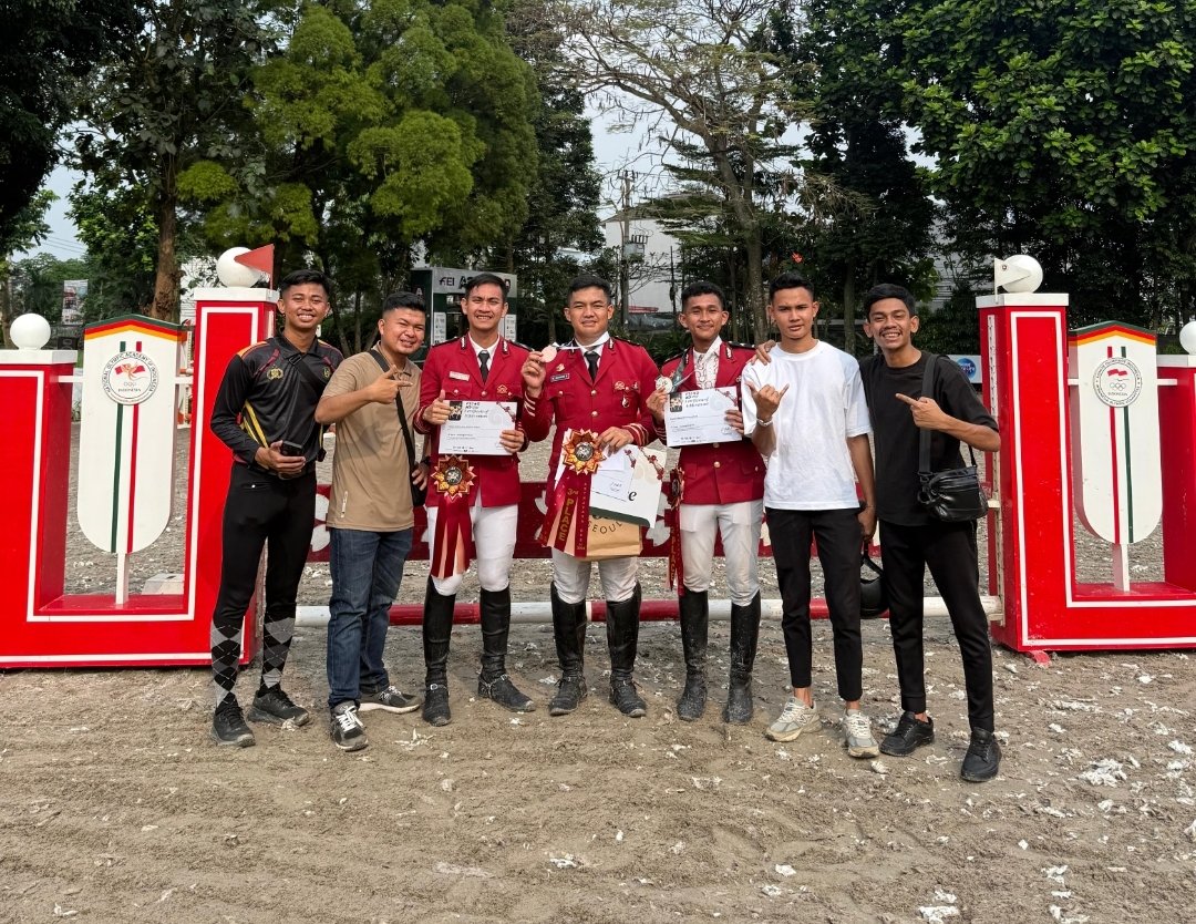 Prestasi Memukau, Tim Berkuda Den Turangga Baharkam Polri Borong Juara di Arthayasa Open 2026