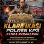 Klarifikasi Polres KP3 Pasca Kebakaran, Diberitakan Tentang Ruangan Arsip Dokumen Penting Yang Terbakar, AKP Adik Agus Putrawan. SH,.MH : “ITU TIDAK BENAR