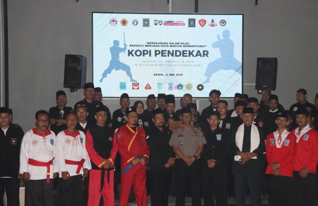 Polres Madiun Kota Perkuat Komitmen Jogo Jatim Lewat Kopi Pendekar 1 Polres Madiun Kota Perkuat Komitmen Jogo Jatim Lewat Kopi Pendekar
