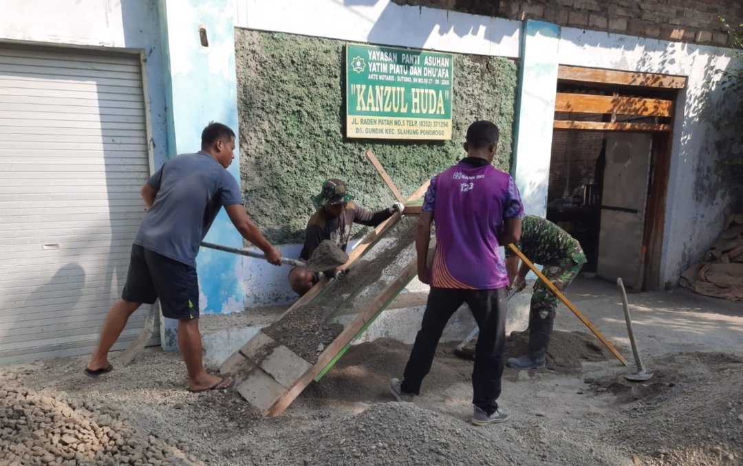 Renovasi Panti Asuhan, Bukti Kepedulian TNI terhadap Rakyat