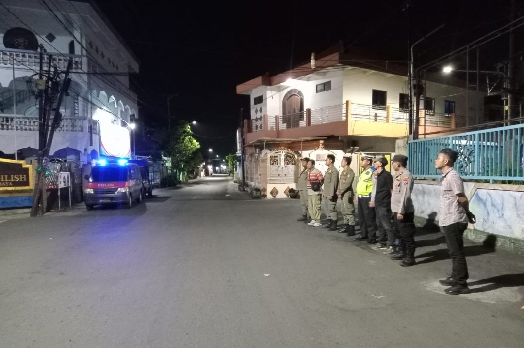 Polsek Semampir Intensifkan Patroli Jalanan Antisipasi Kriminalitas Malam Hari