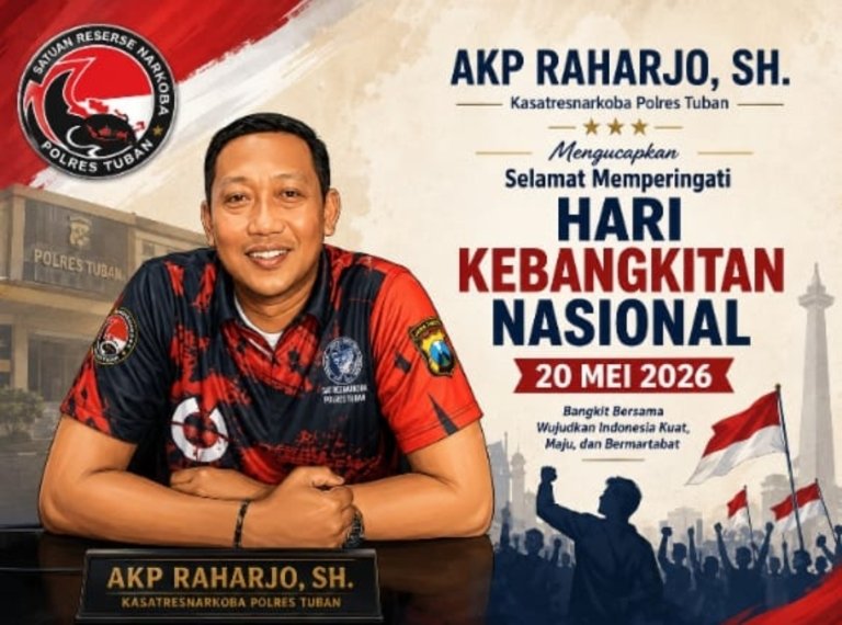 Semangat Hari Kebangkitan Nasional, AKP Raharjo SH. Tegaskan Perang Terhadap Peredaran Narkotika