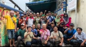 Kegiatan Pemasangan Pondasi Makam Islam Jemurwonosari Dihadiri Ketua DPC PPP Surabaya
