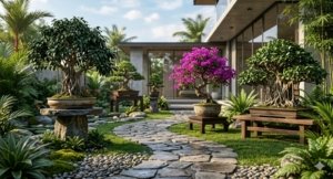 Bonsai populer taman rumah