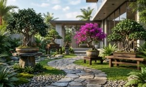 Bonsai populer taman rumah