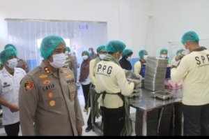 SPPG Polres Probolinggo di Maron Distribusikan 2.441 Penerima Manfaat MBG